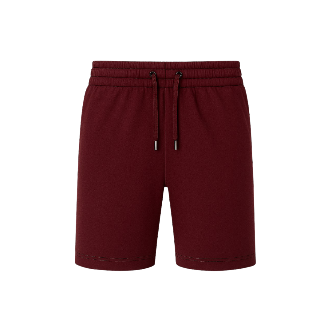 Bordeauxrode shorts