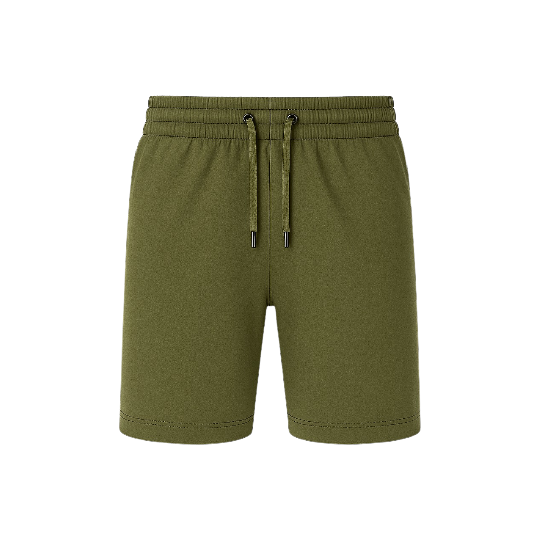 Donkergroene shorts