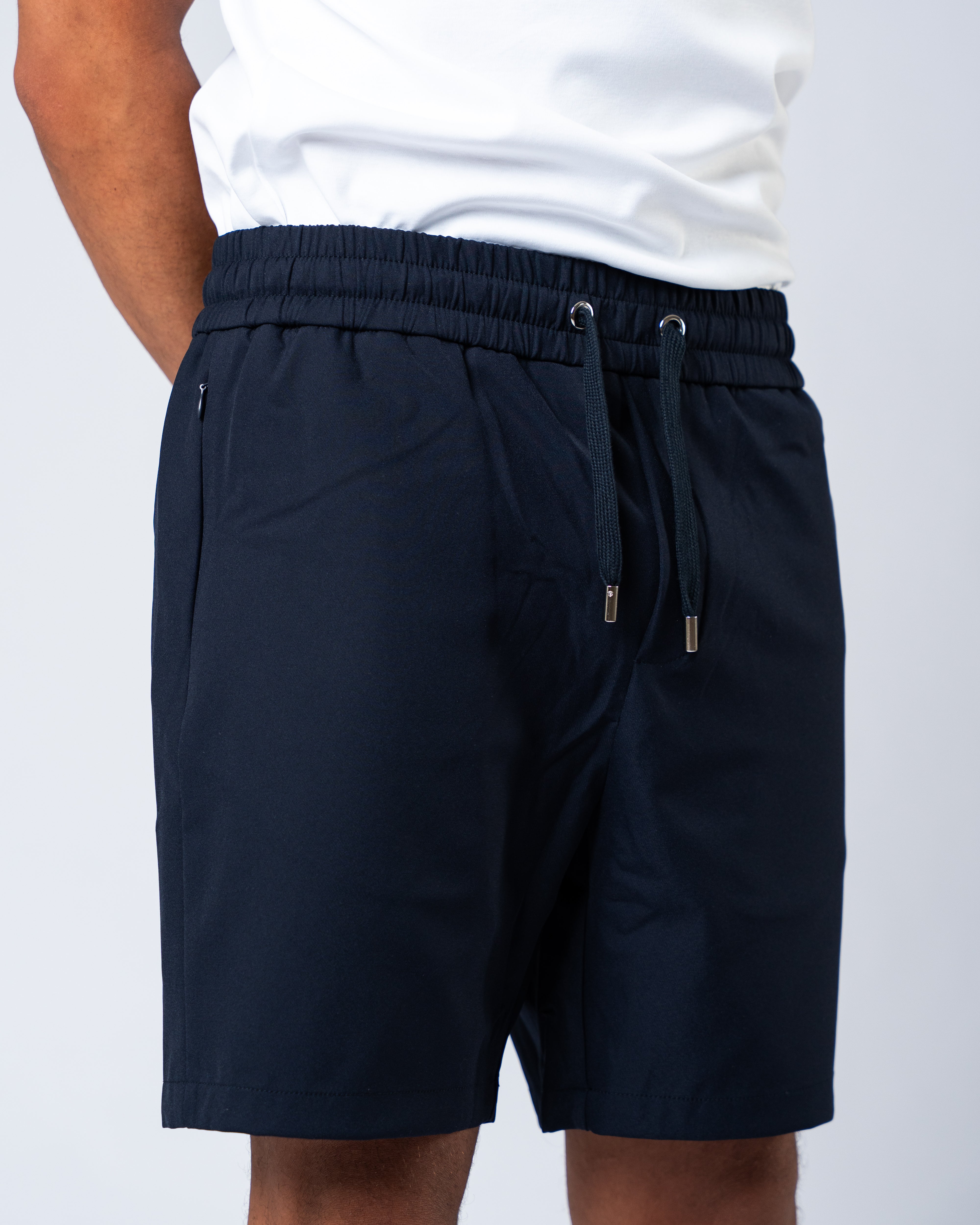 Donkerblauwe shorts