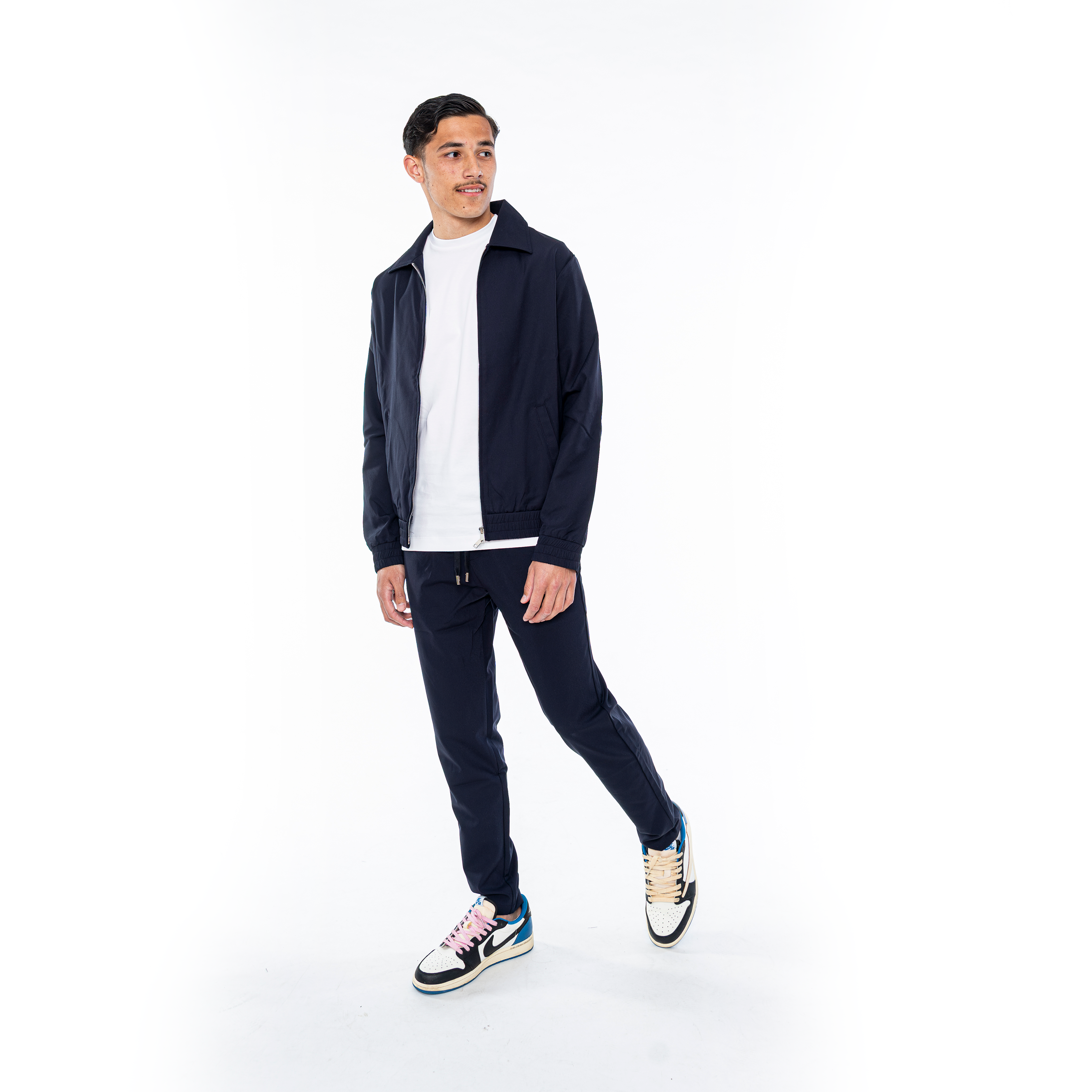 Donkerblauw pak