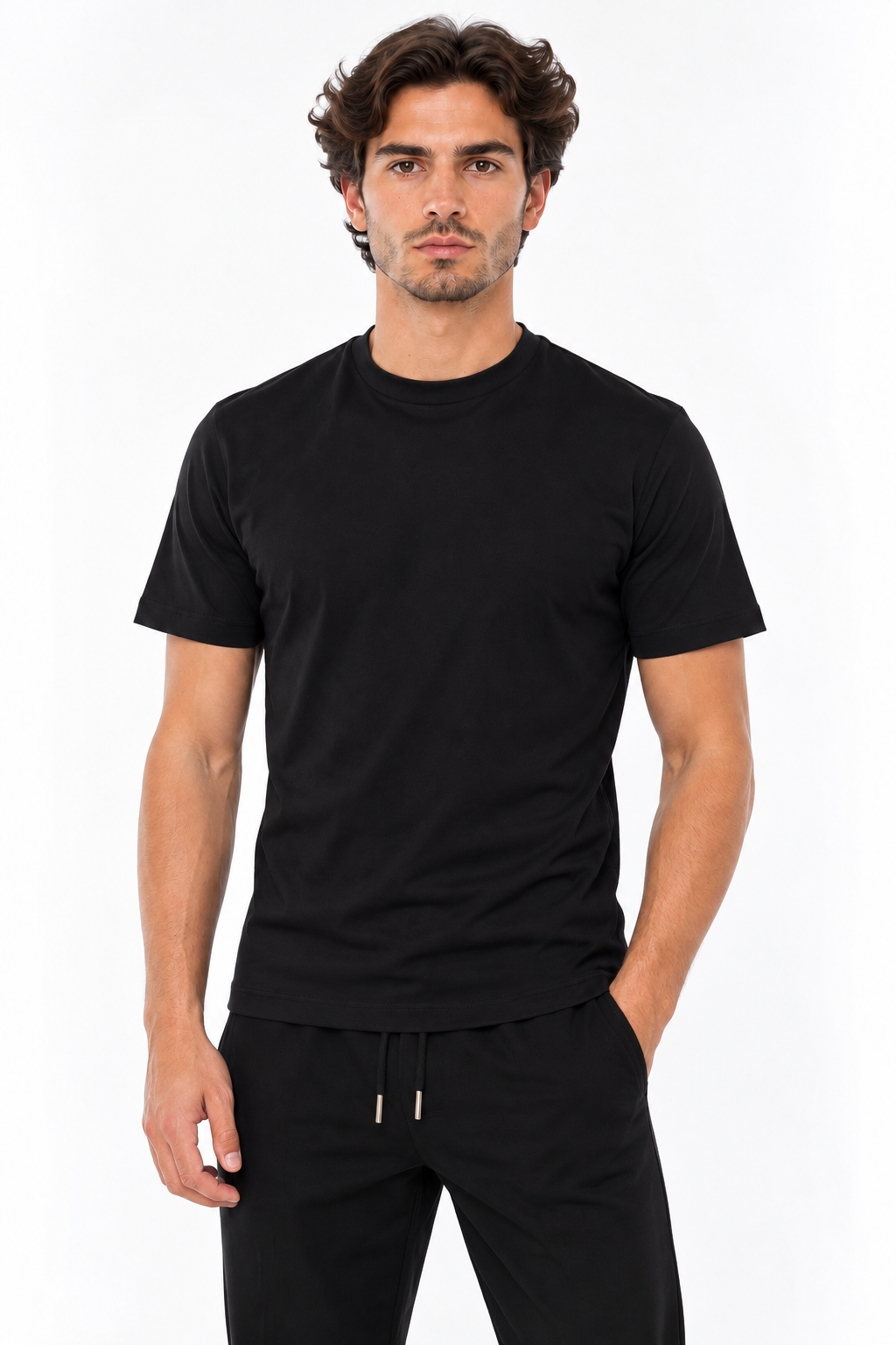 Night Black | Shiny Shirt