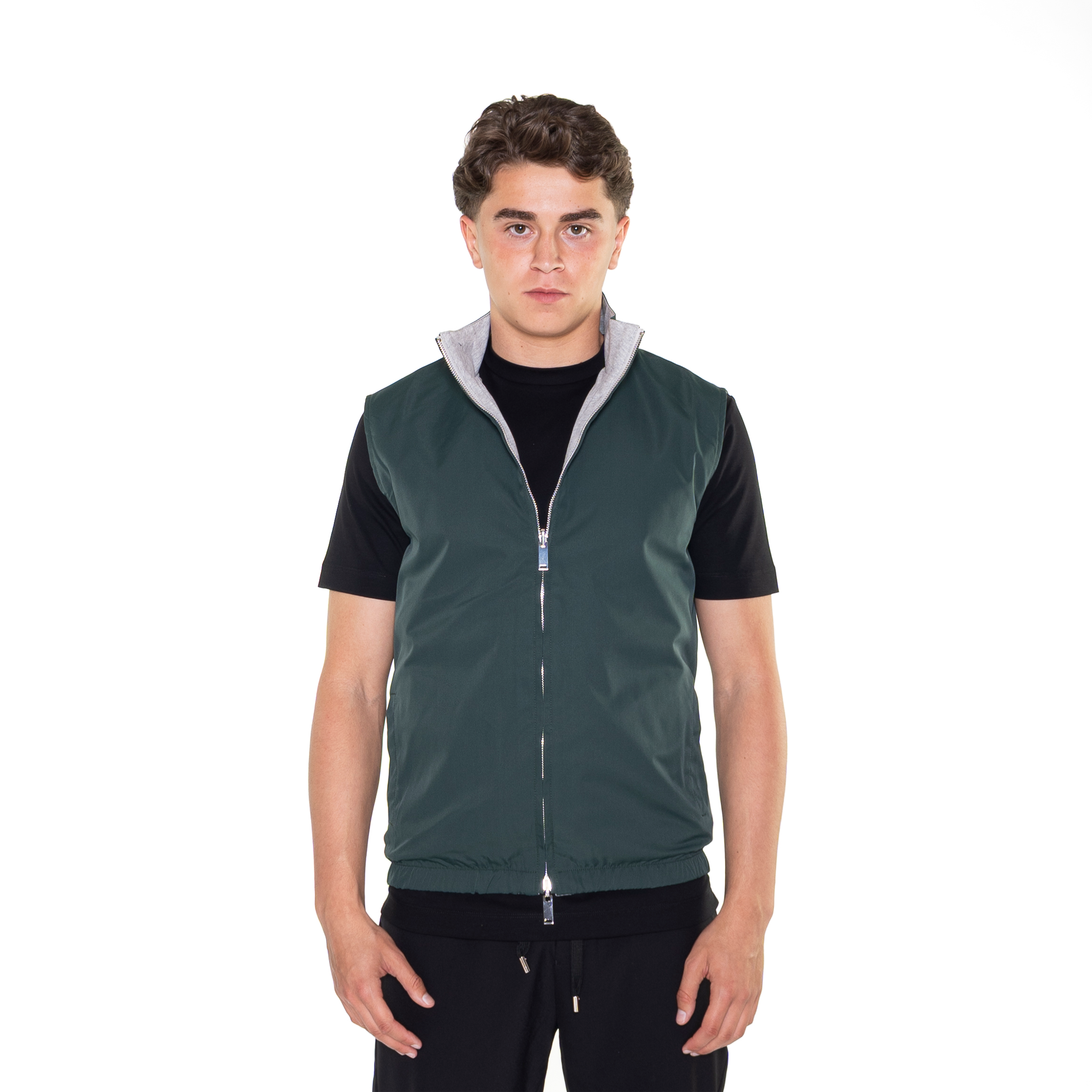 Groene bodywarmer