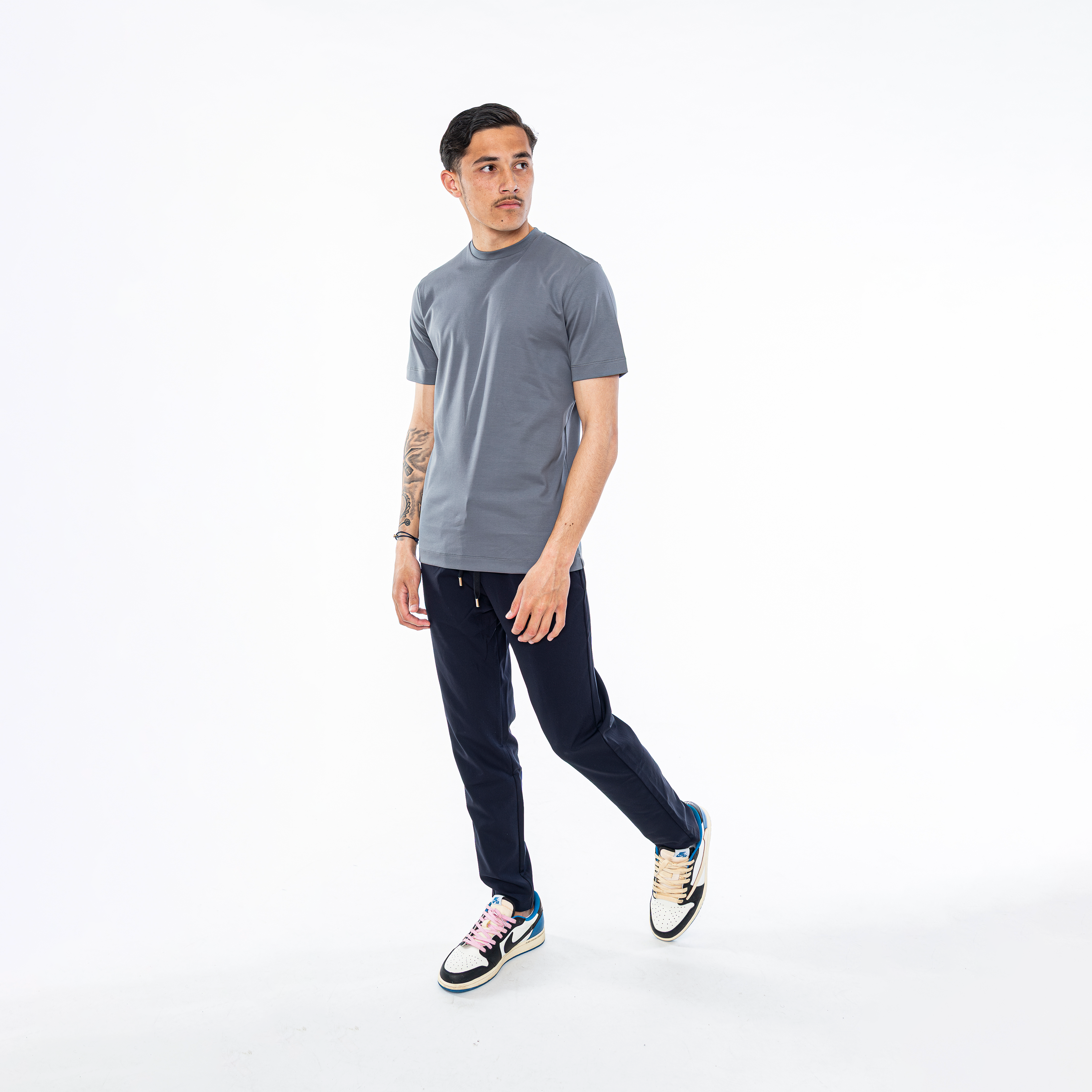 Wolf Grey | Glanzend shirt