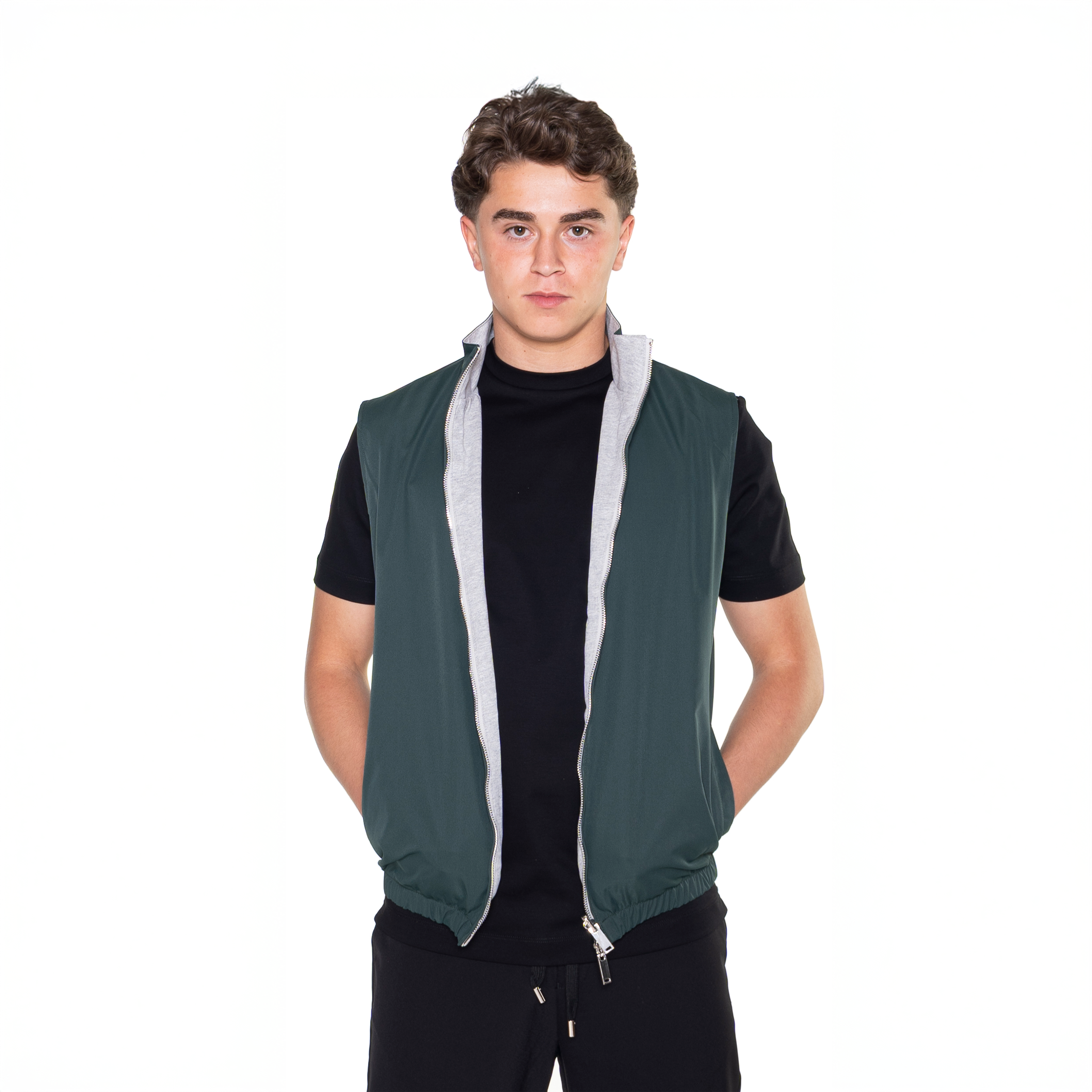 Groene bodywarmer