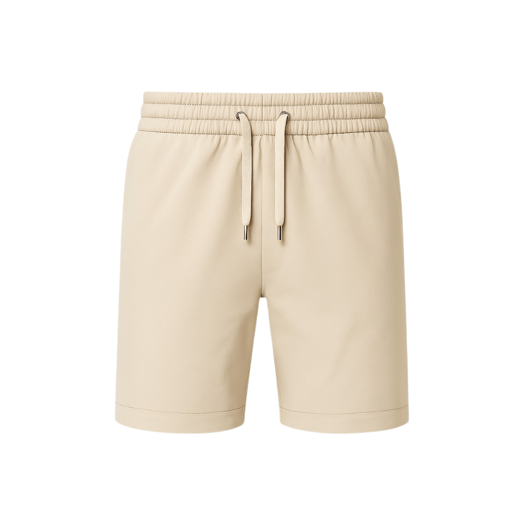 Beige korte broek