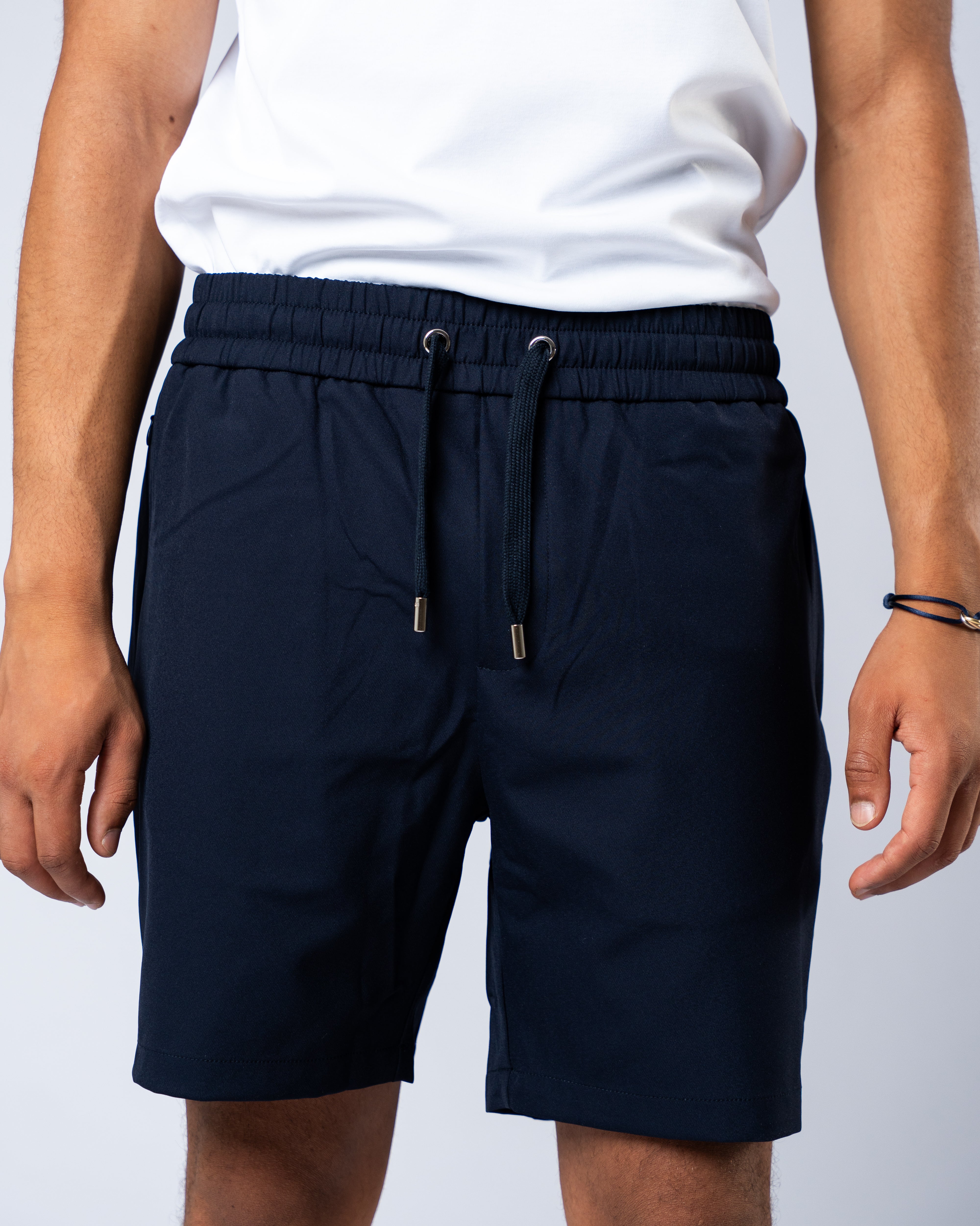 Donkerblauwe shorts