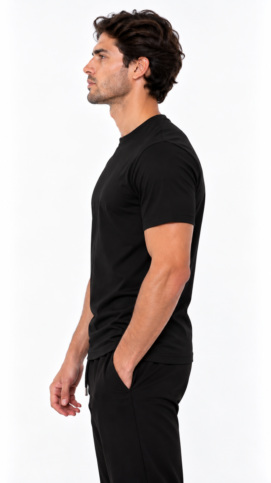 Night Black | Shiny Shirt