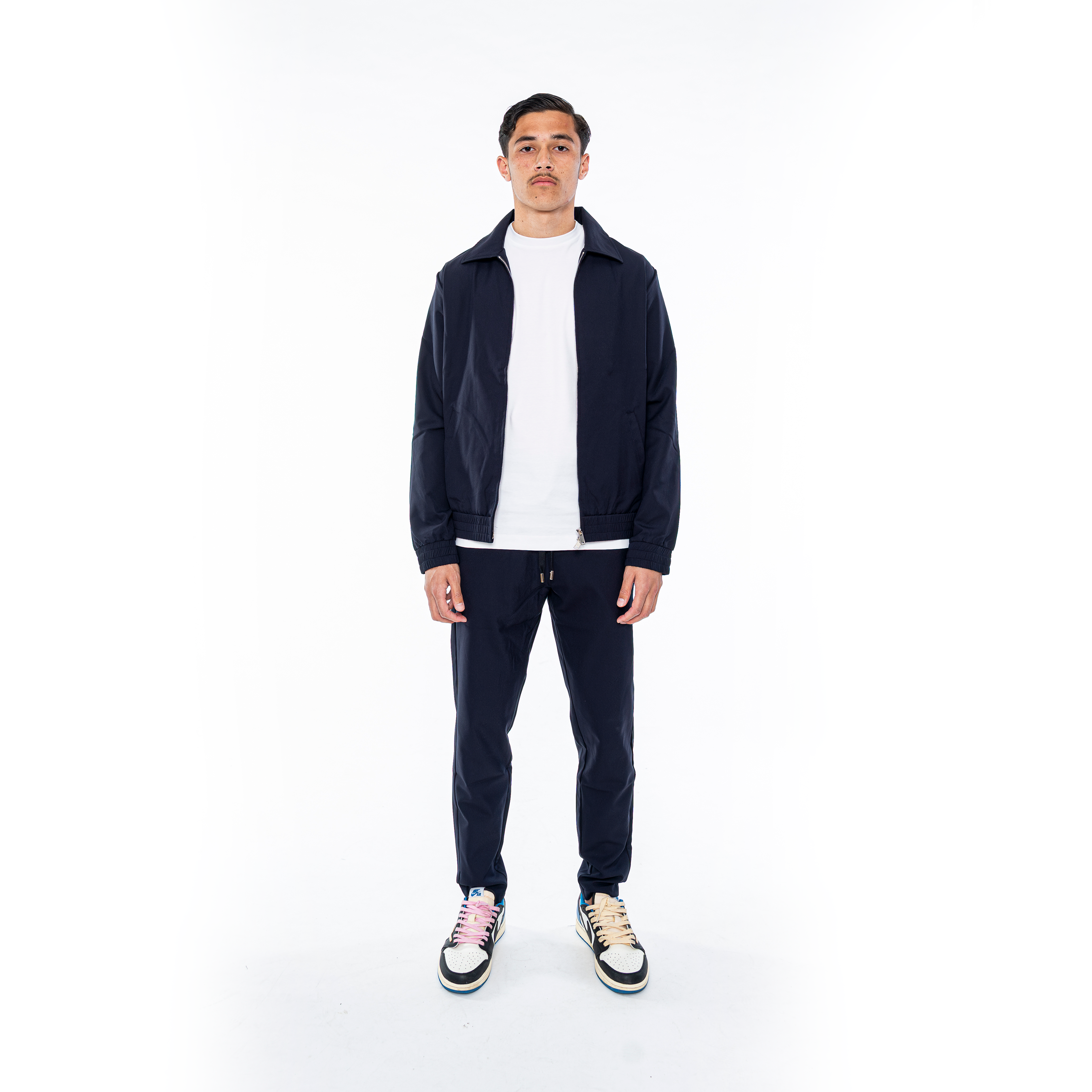 Donkerblauw pak