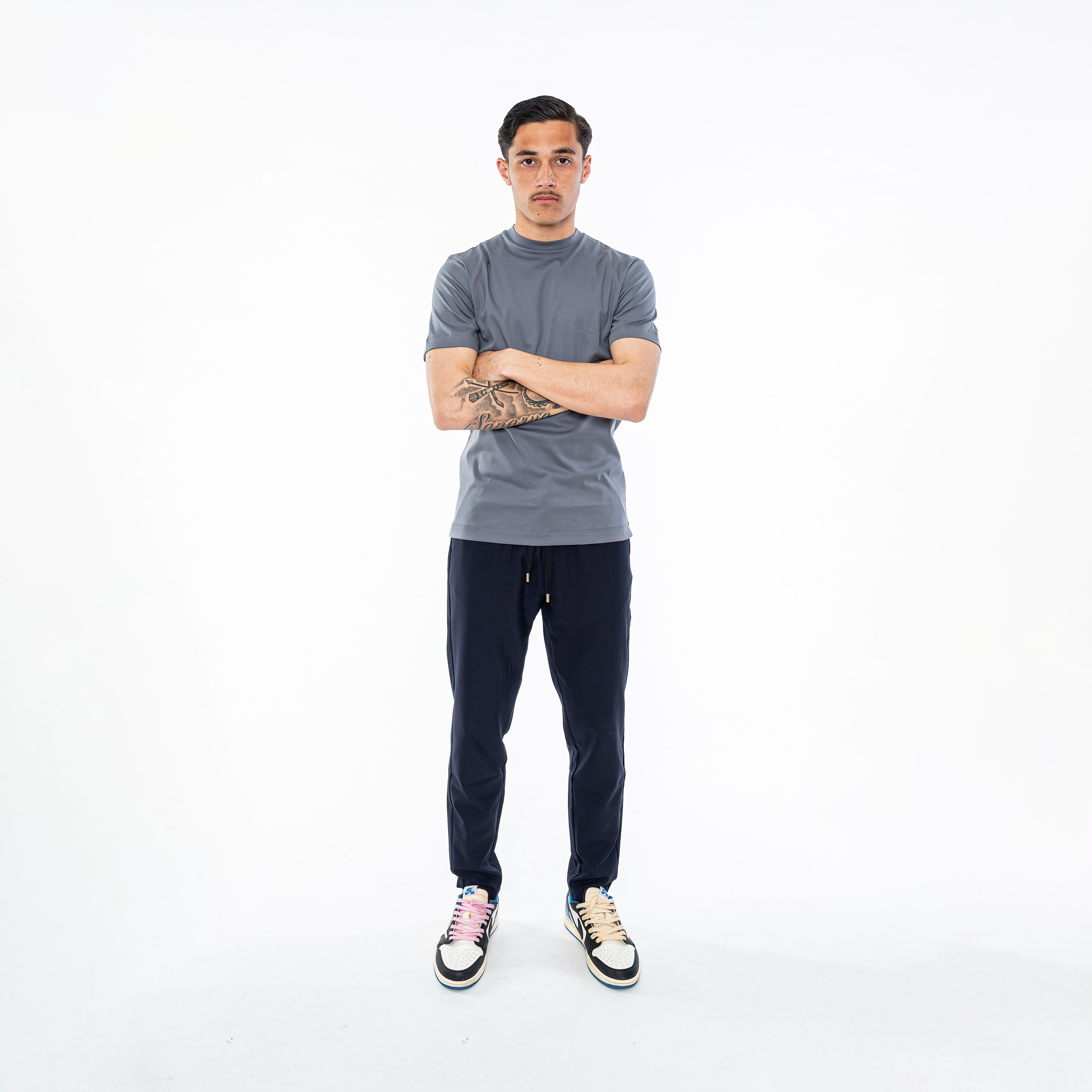 Wolf Grey | Glanzend shirt