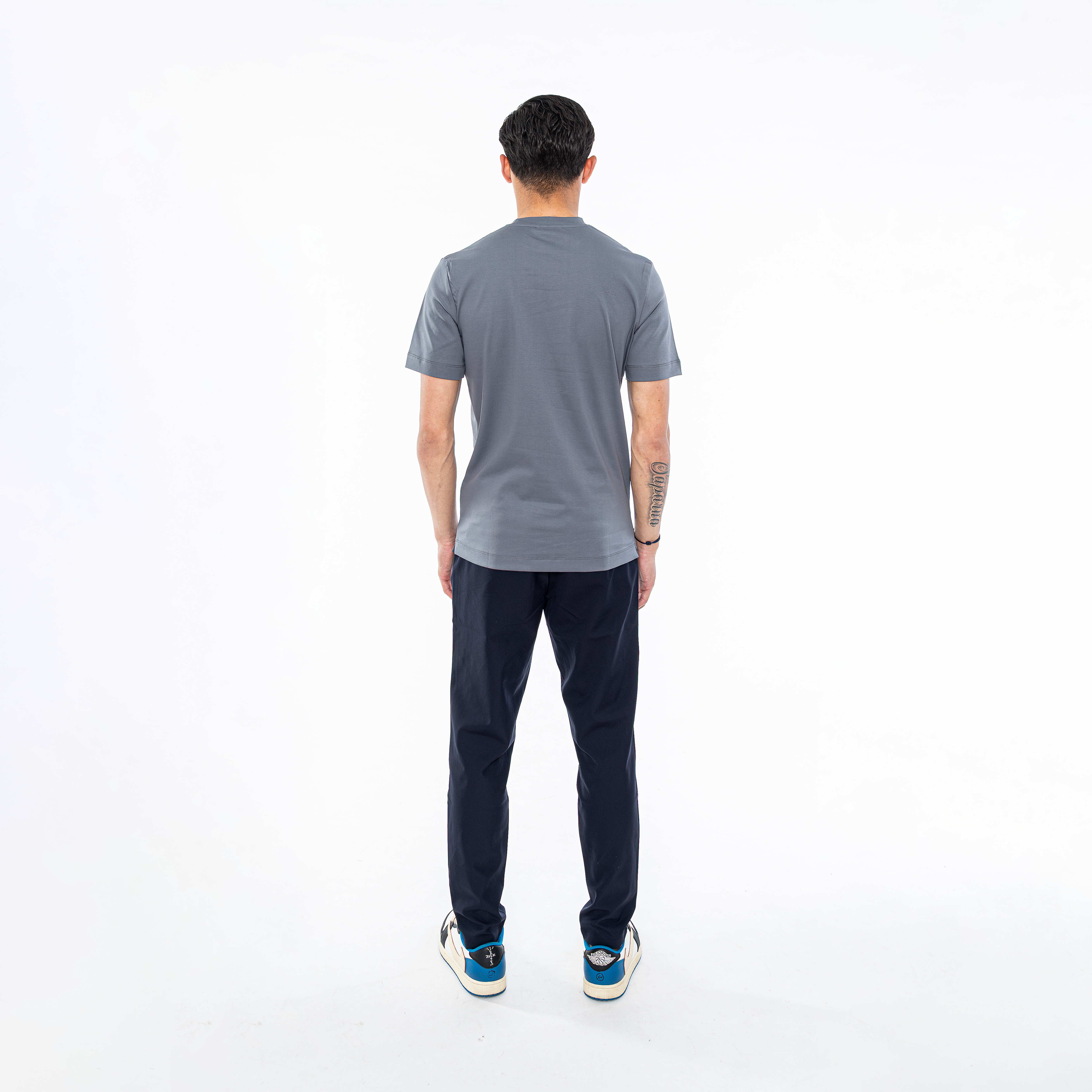 Wolf Grey | Glanzend shirt