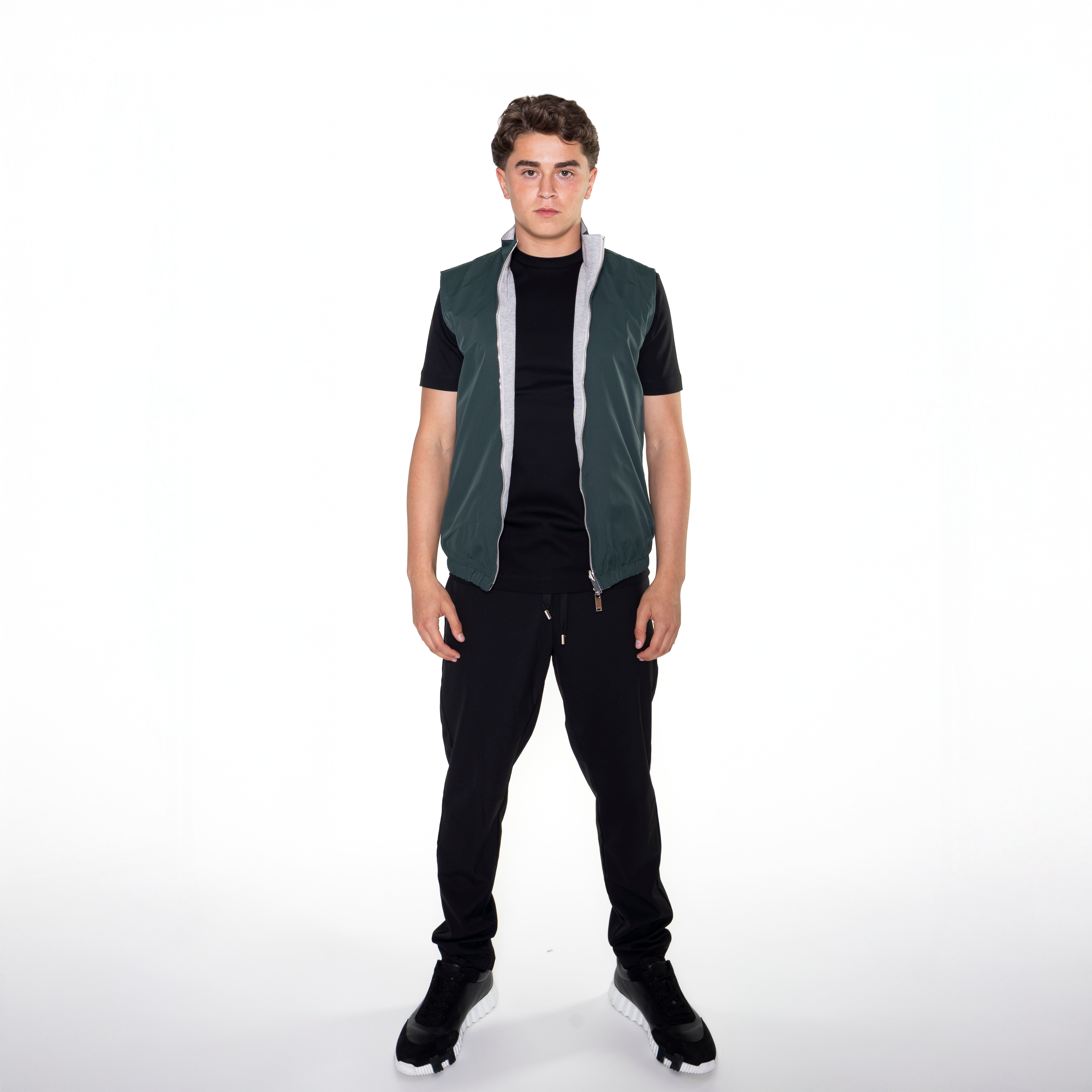 Groene bodywarmer