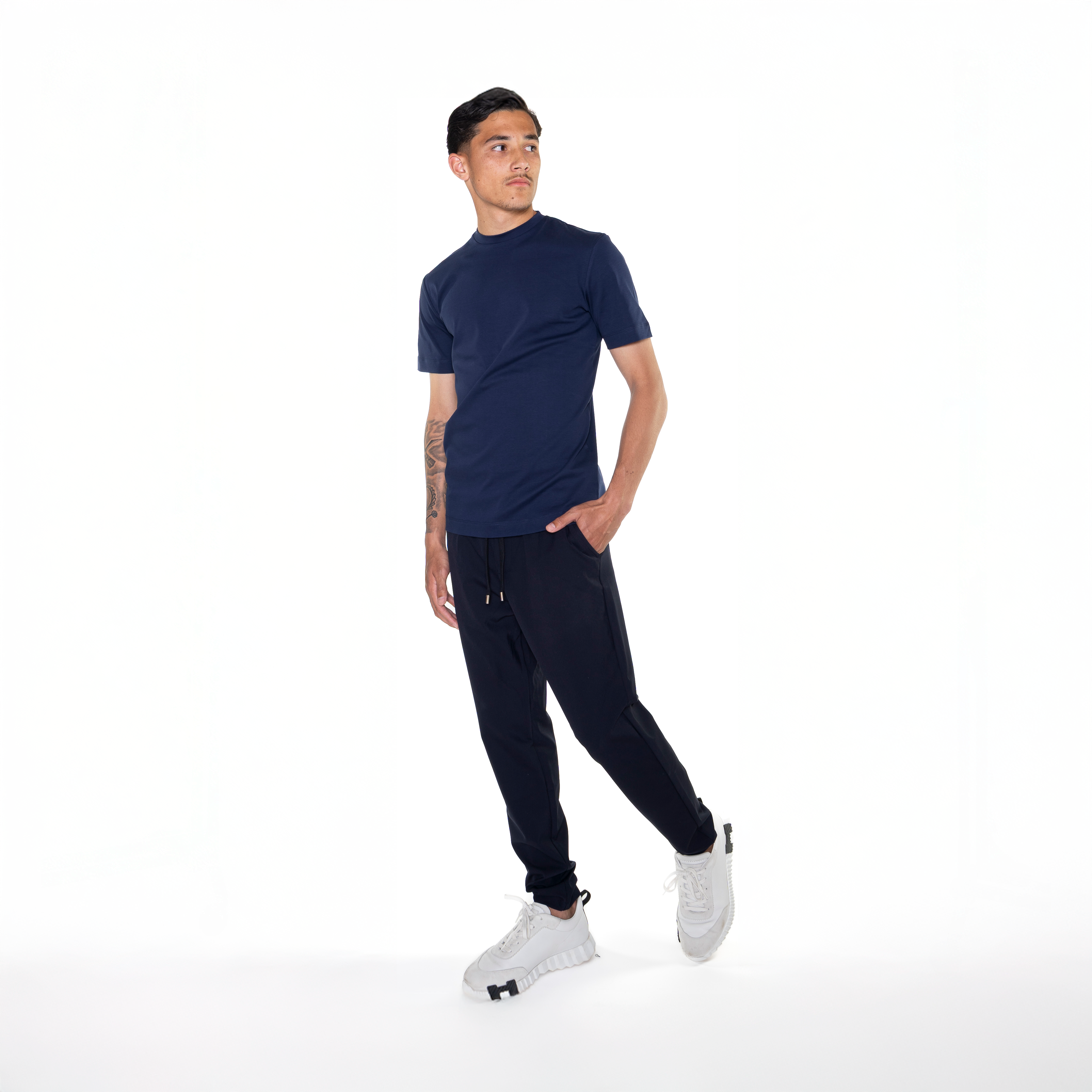 Middernachtblauw shirt